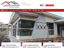 Tablet Screenshot of gilpiphomes.com.au